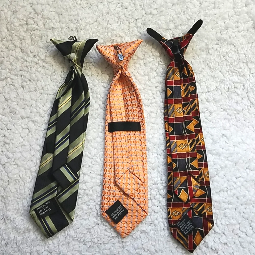 Boy's bundle of Clip ties, Fits 4_6Y